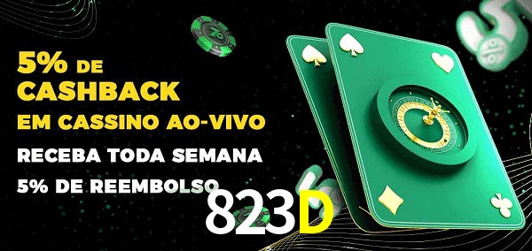 Promoções do cassino ao Vivo 823D